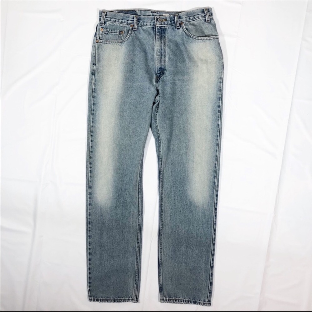 Levis 505 High Rise Jeans 36x34 - vintage 90s - Picture 4 of 11